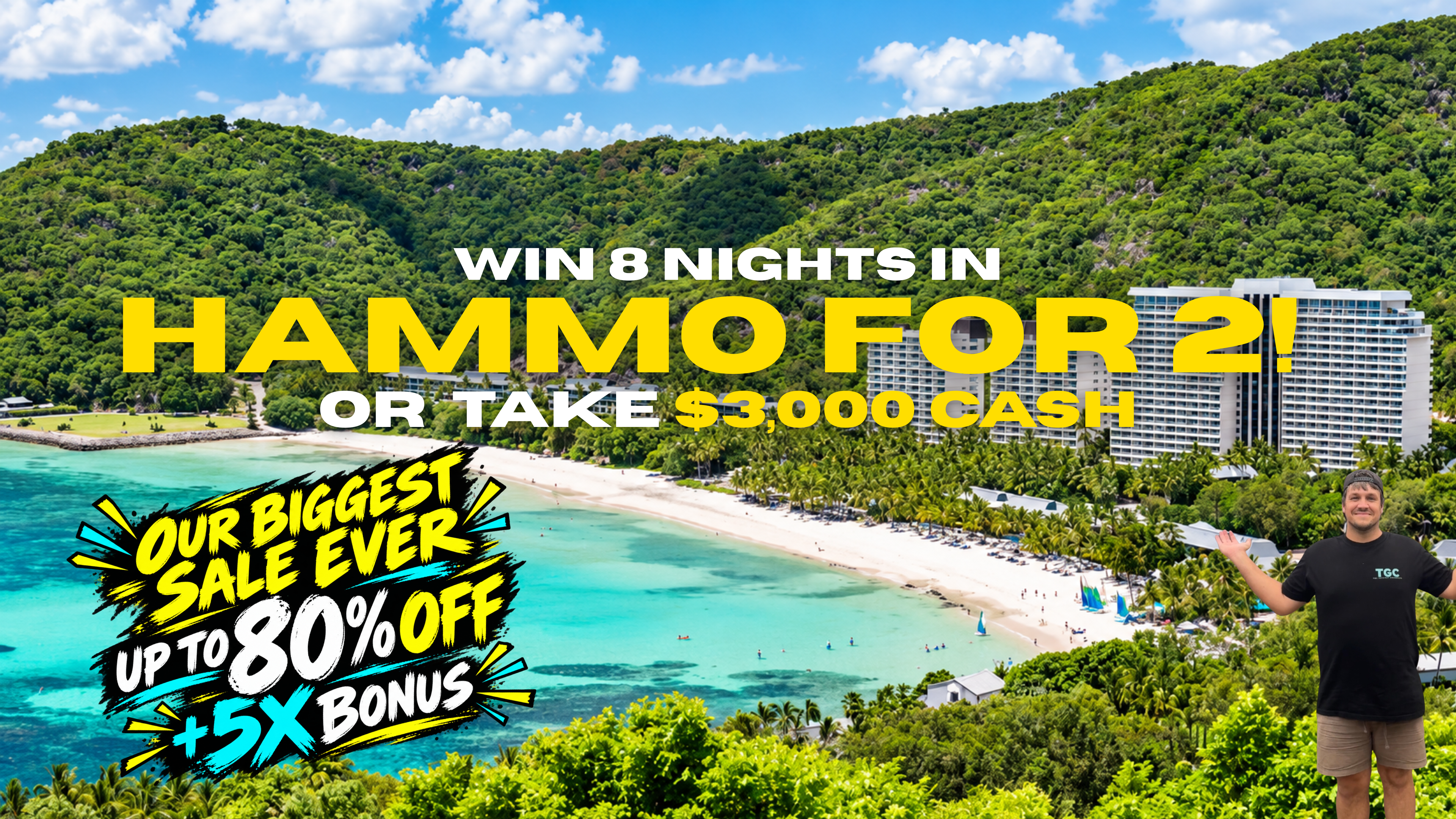 8 NIGHTS IN HAMILTON ISLAND FOR 2
