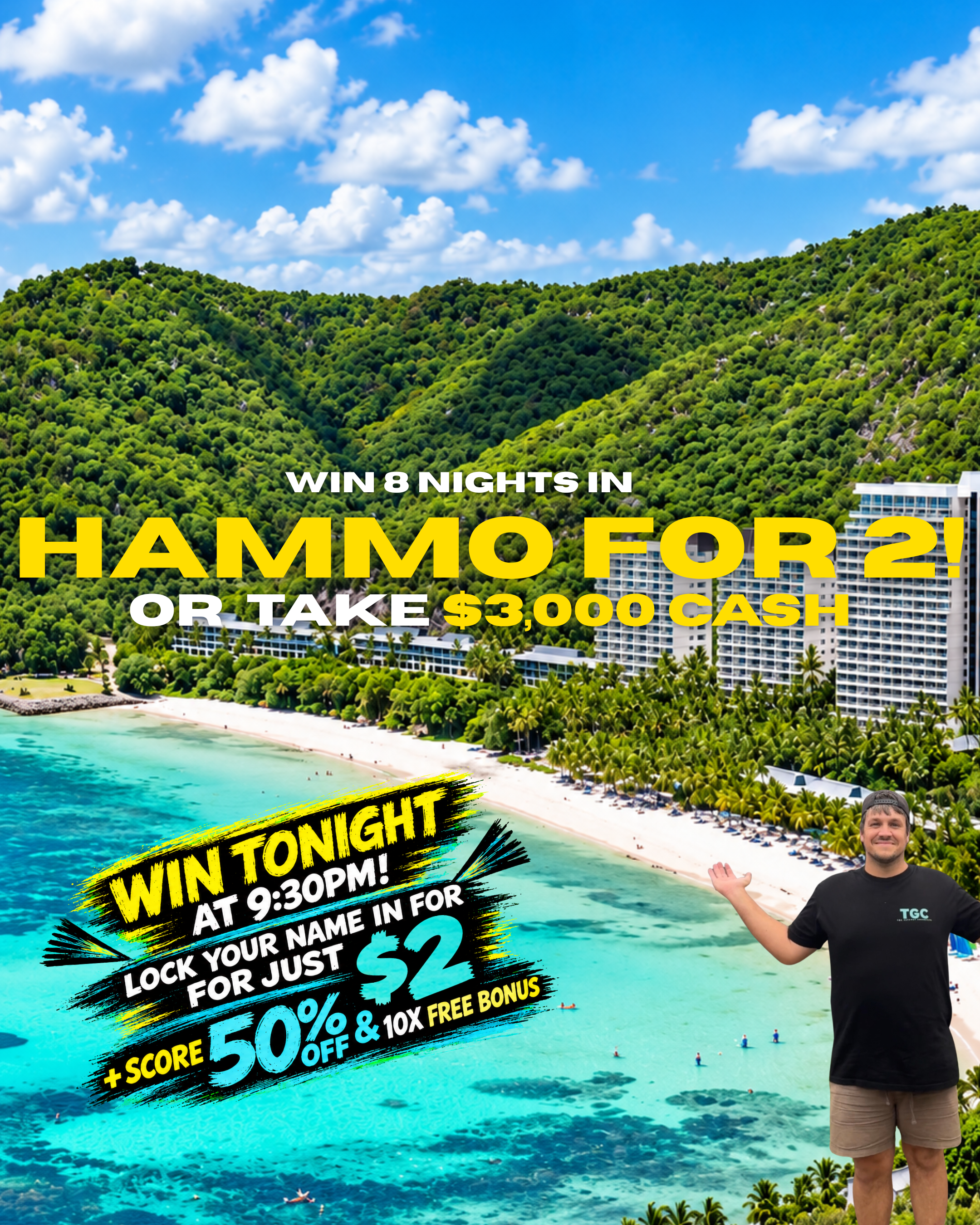 8 NIGHTS IN HAMILTON ISLAND FOR 2