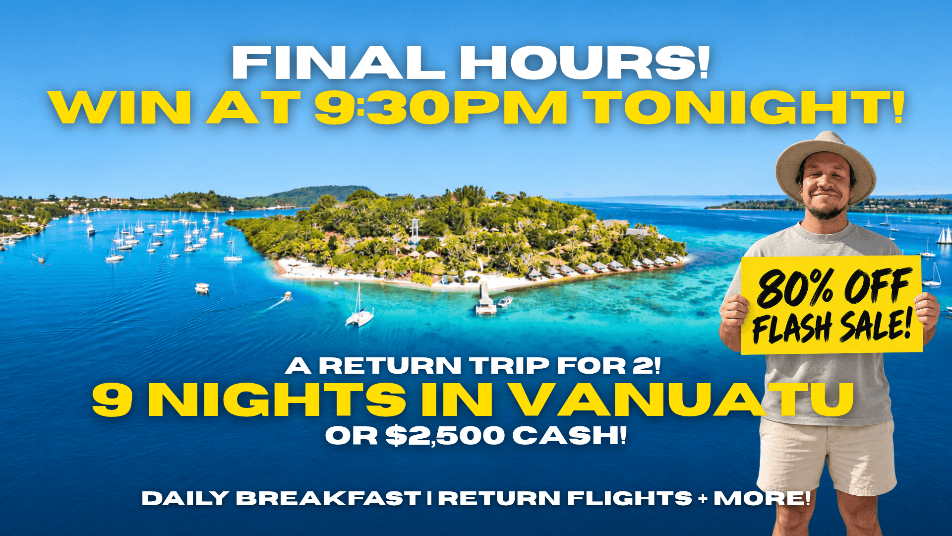 VANUATU OR $2,500 