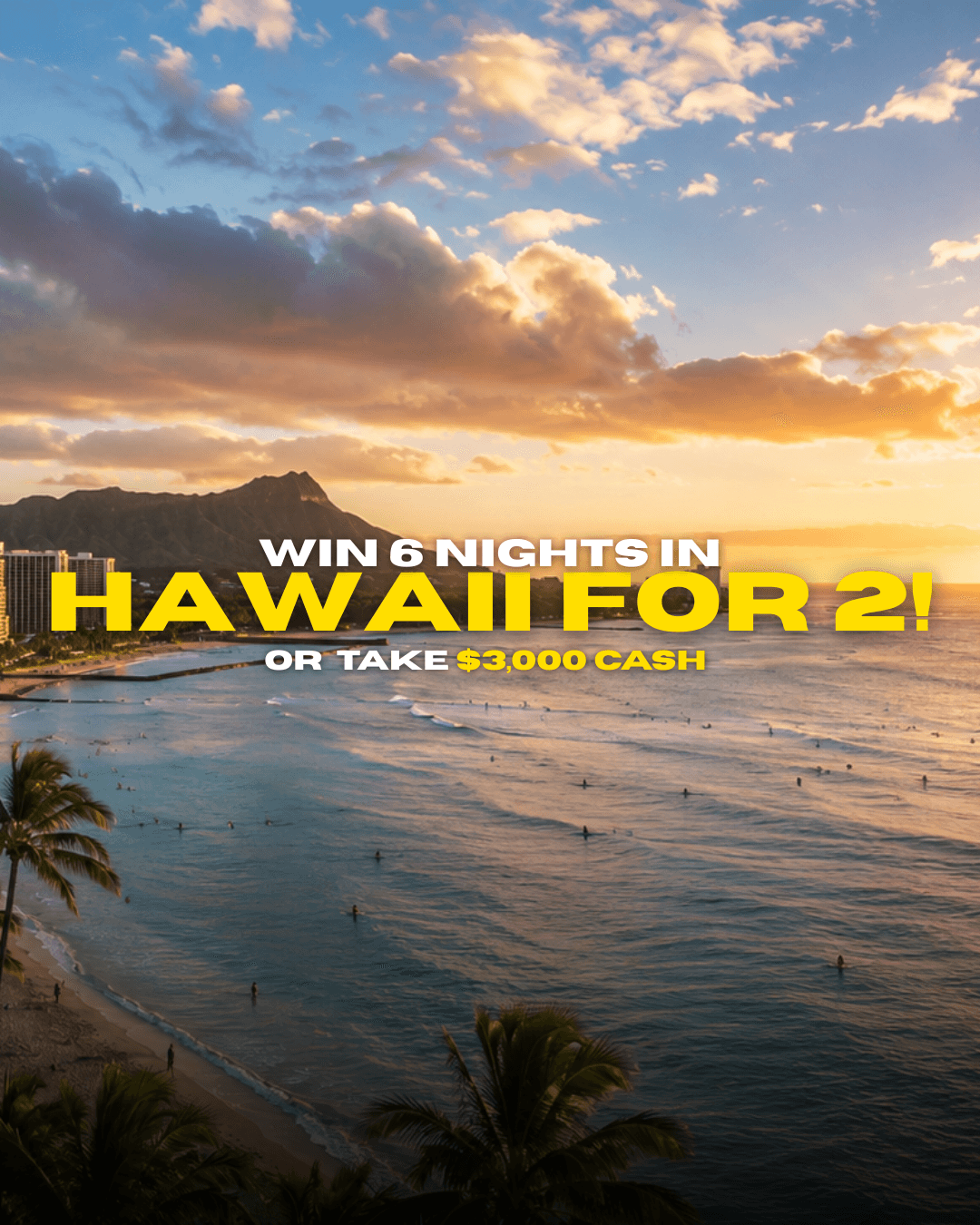 Hawaii For 2 Or $3k
