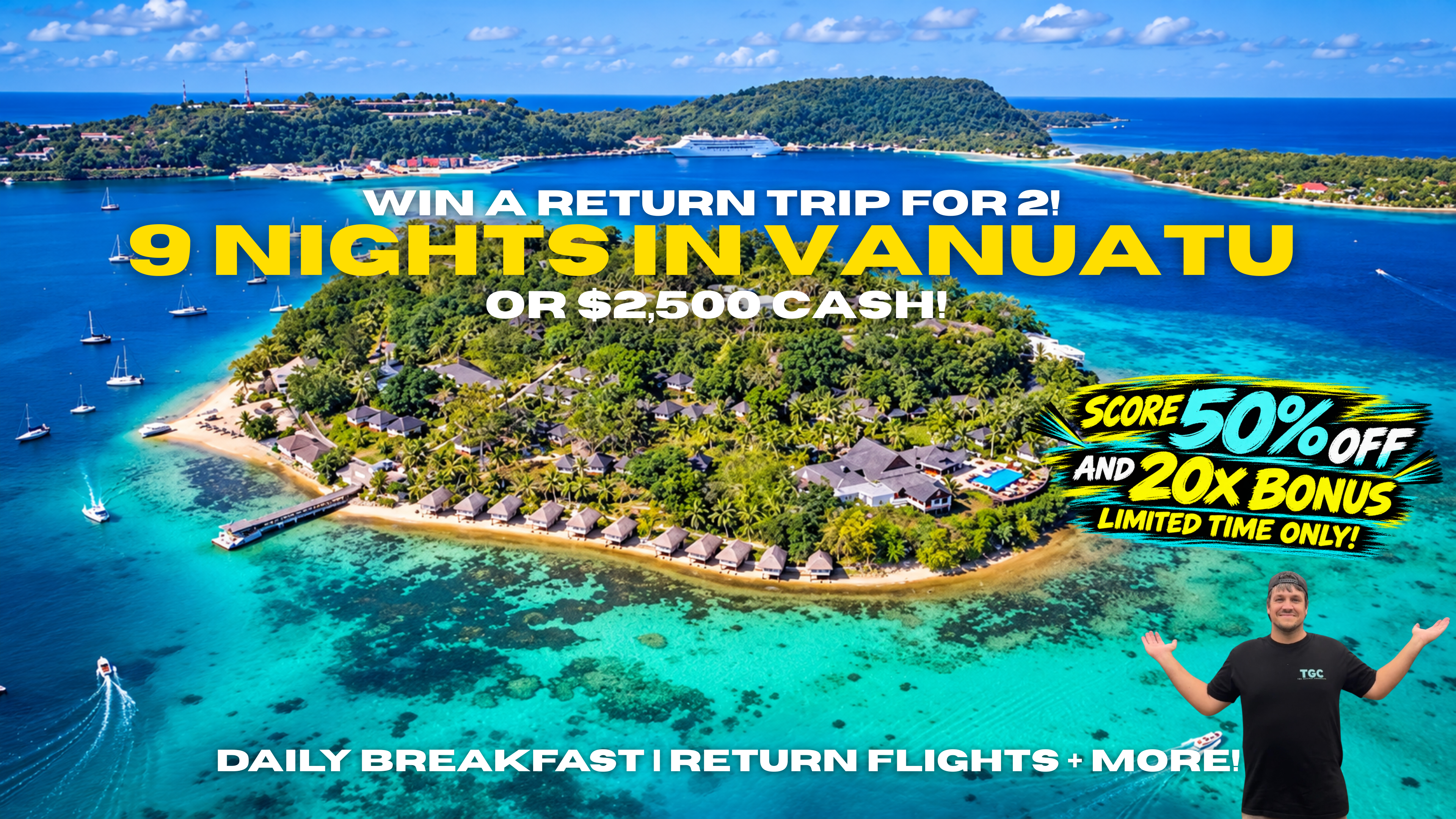 VANUATU OR $2,500