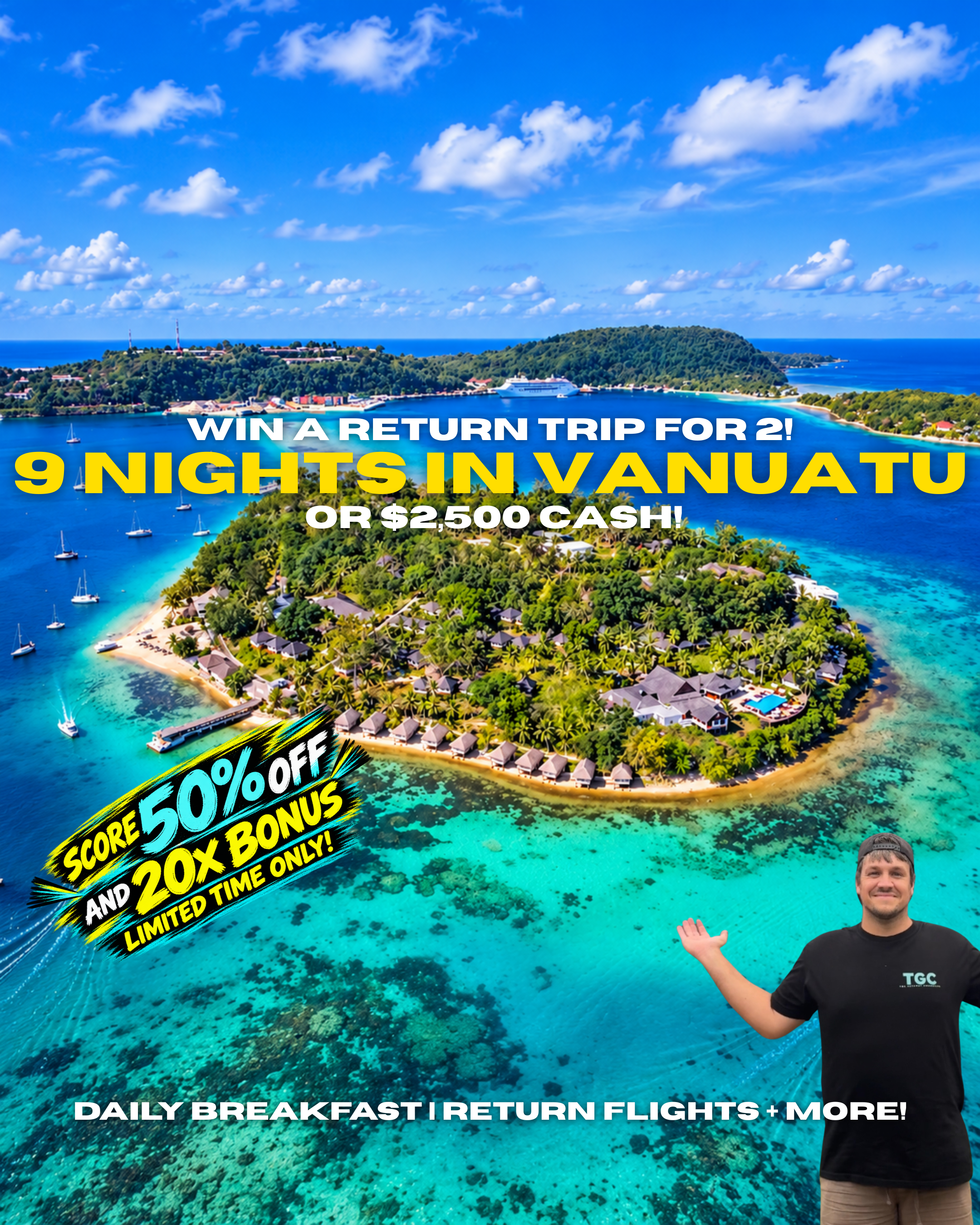VANUATU OR $2,500