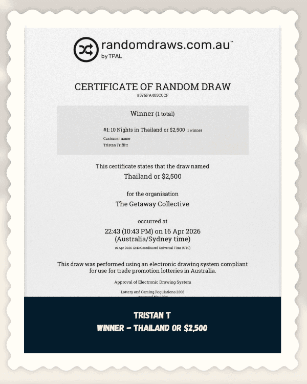 Tristan T, verified winner