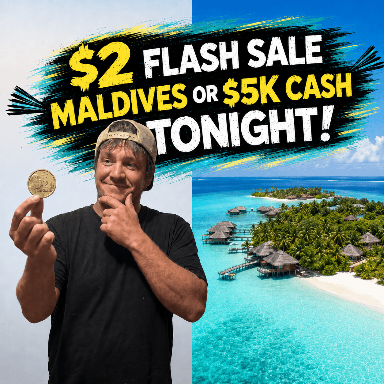 MALDIVES OR $5k