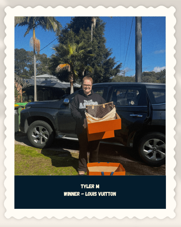 Tyler M, verified winner