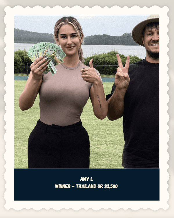 Amy L, verified winner